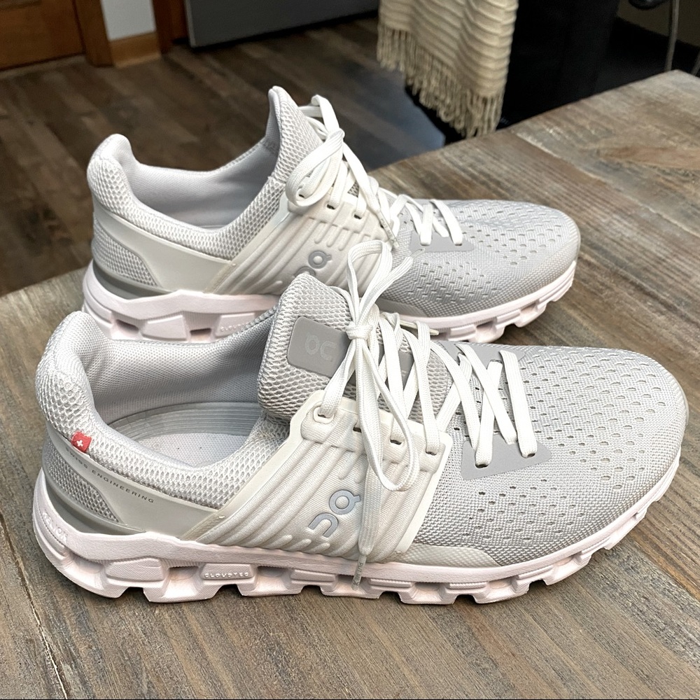 On cloud shoes